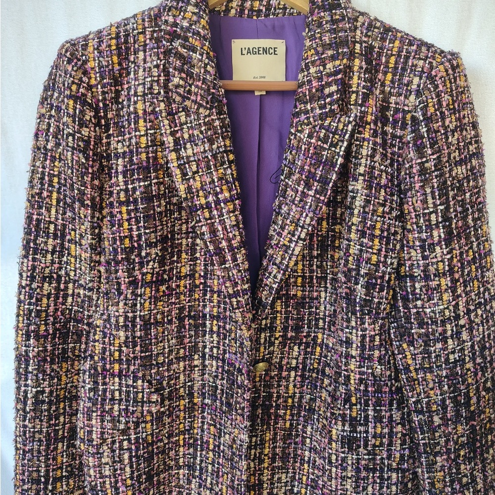 Banana Republic Multicolor Tweed Women's Blazer